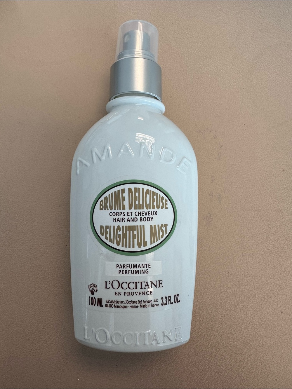 L'Occitane Delightful Mist Amande Hair & Body Spray